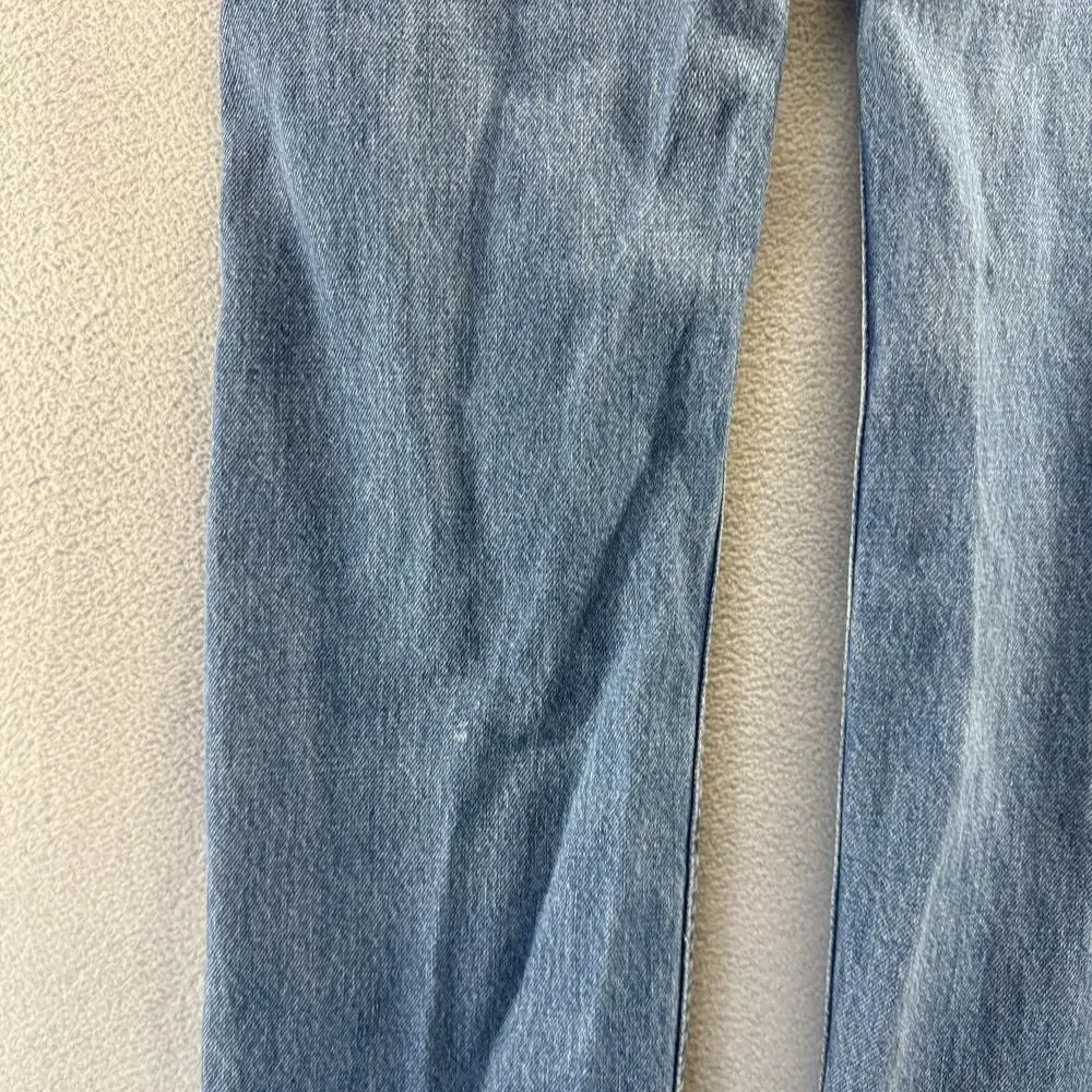 Vintage Levis Jeans Men's 32x30 Fits 30x30 Blue 505 Canada 90s Straight Faded